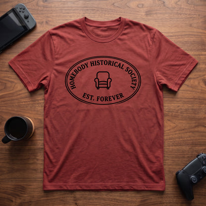Homebody Society T-Shirt - Red