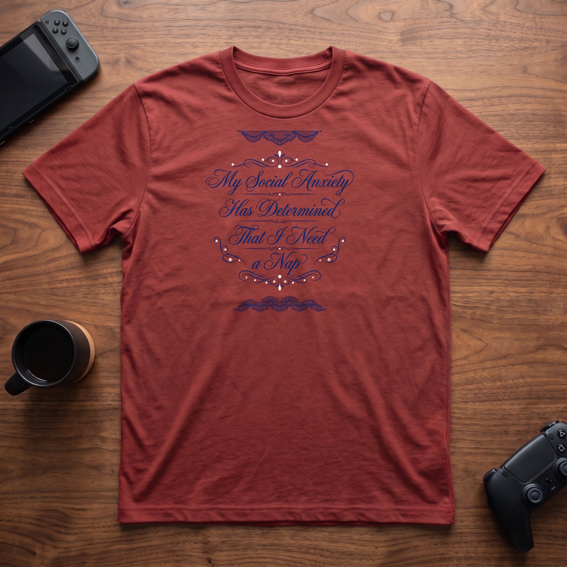 I Need a Nap T-Shirt - Red