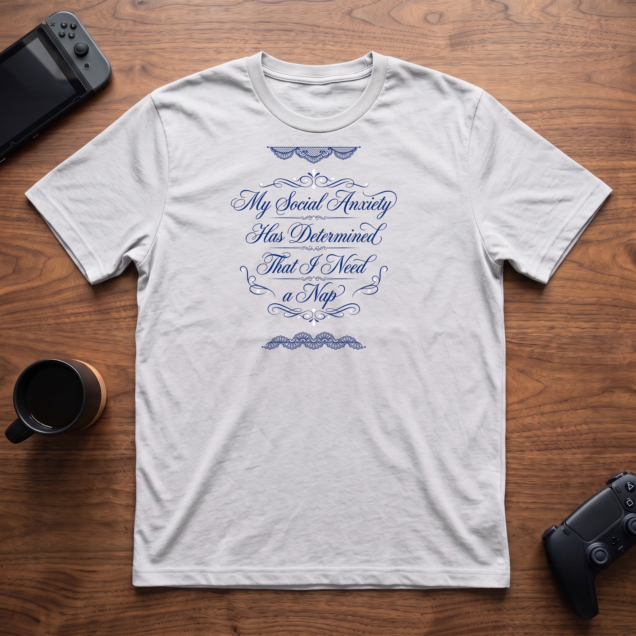 I Need a Nap T-Shirt - White