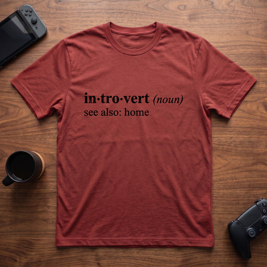 See Also: Home T-Shirt - Red