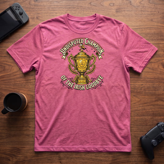 Irish Goodbye T-Shirt - Heather Berry