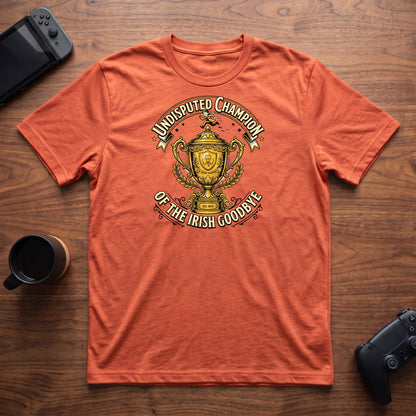 Irish Goodbye T-Shirt - Heather Orange