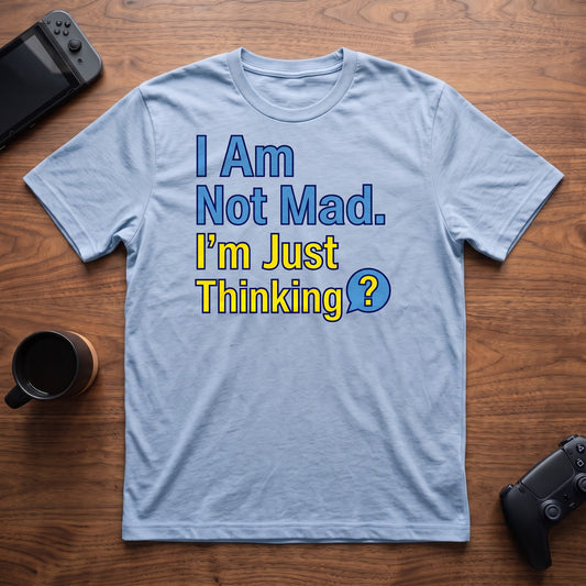 Just Thinking T-Shirt - Light Blue