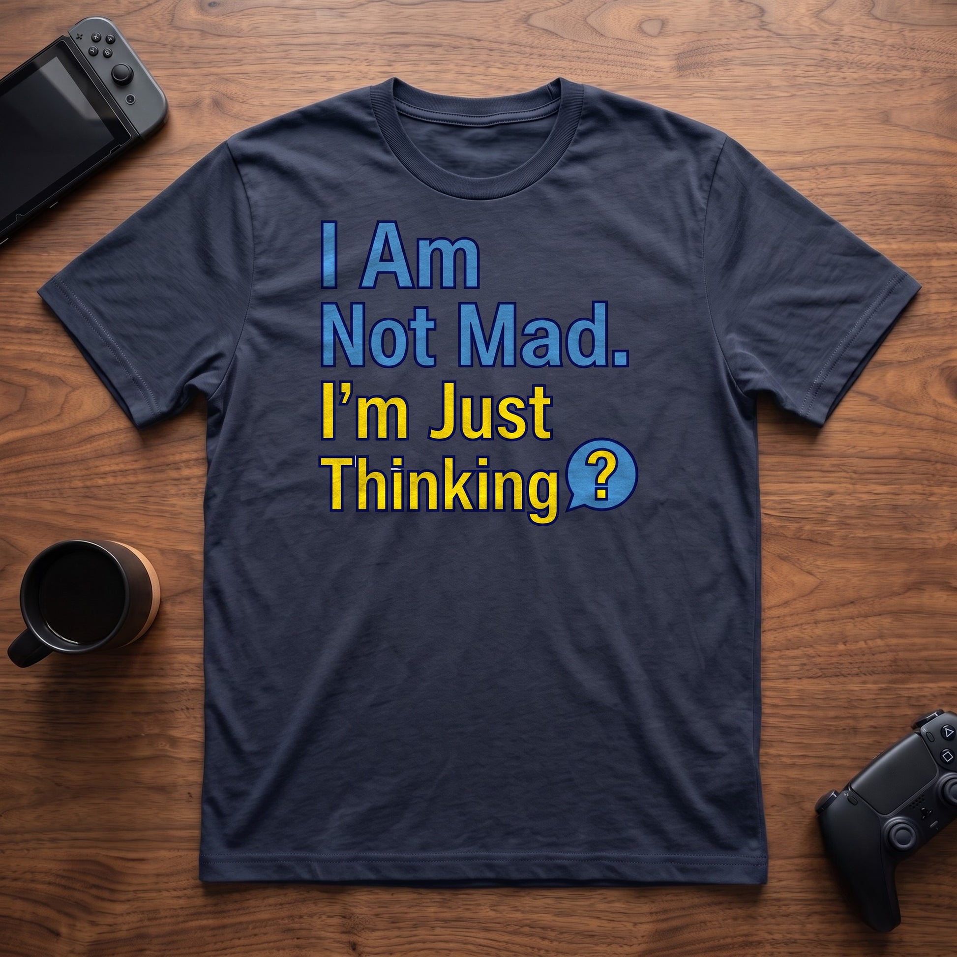 Just Thinking T-Shirt - Navy
