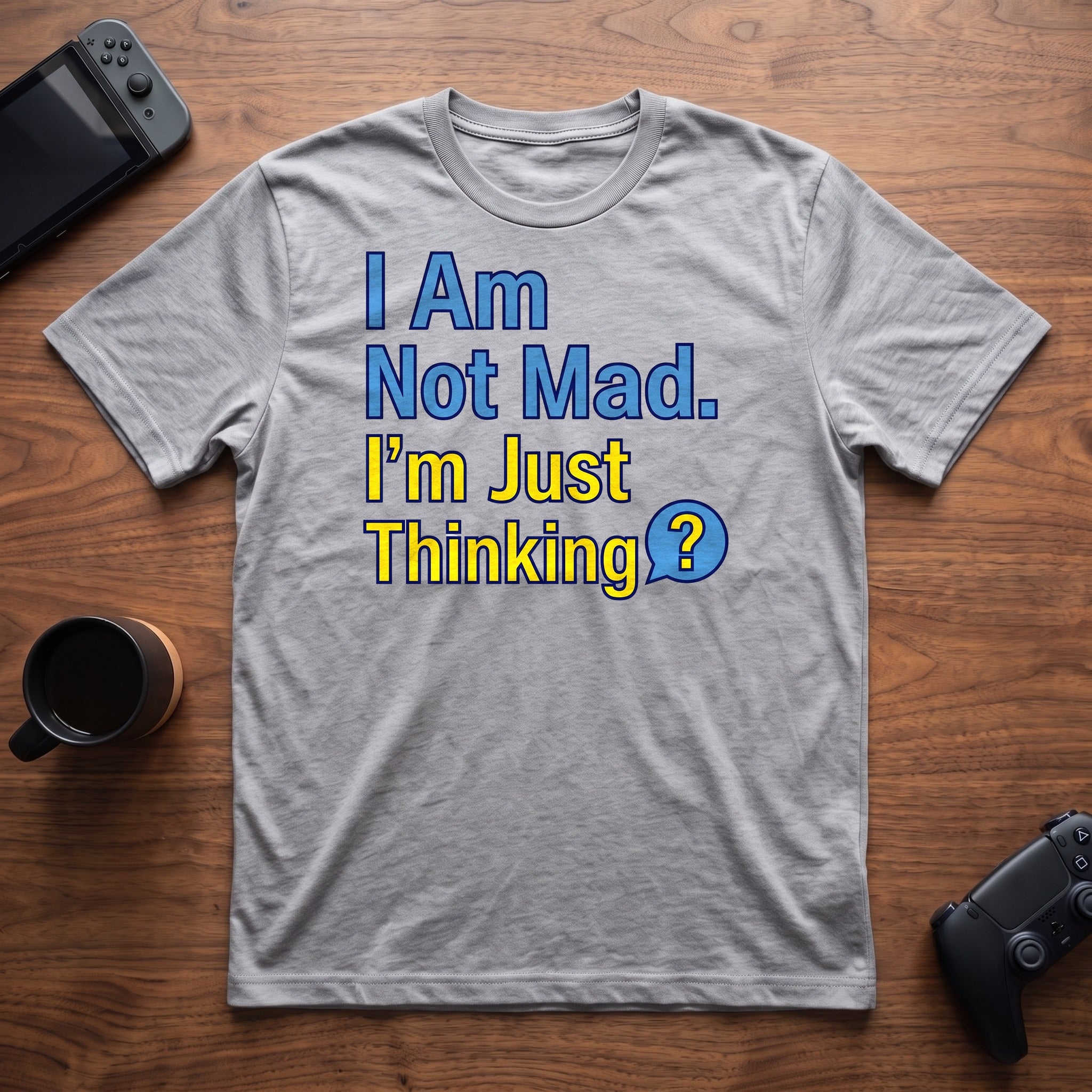 Just Thinking T-Shirt - Sport Grey