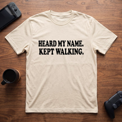 Kept Walking T-Shirt - Natural