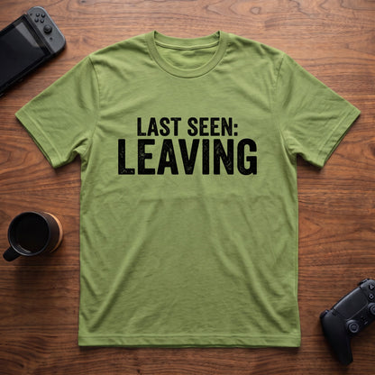 Last Seen Leaving T-Shirt - Lime