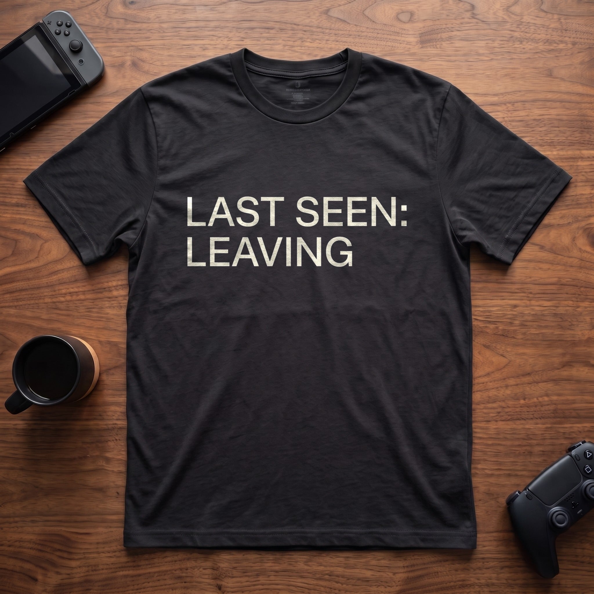 last-seen-t-shirt - Black