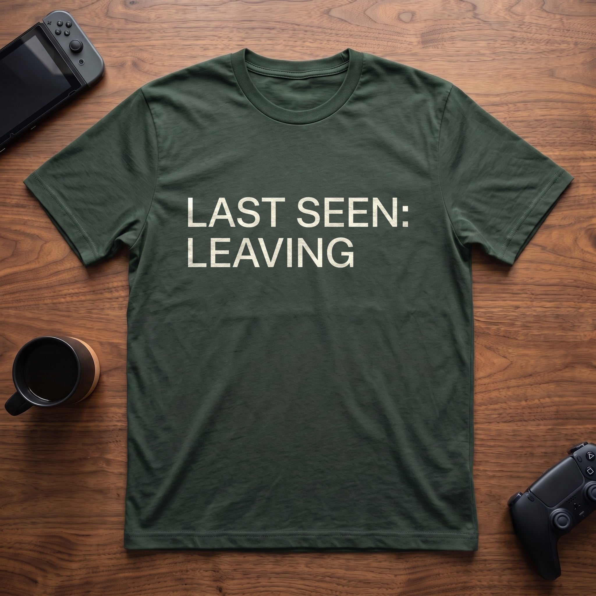 last-seen-t-shirt - Forest Green