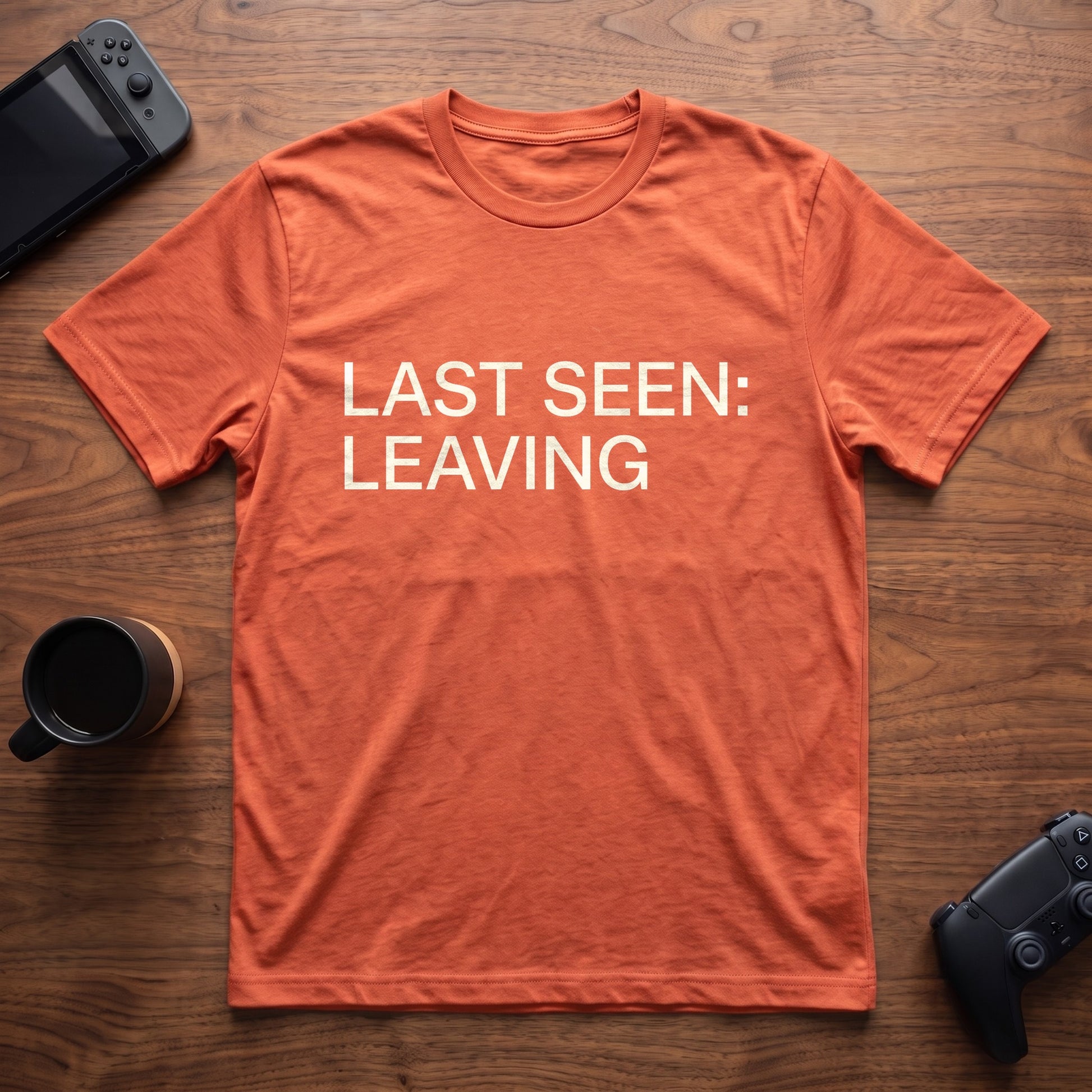 last-seen-t-shirt - Heather Orange
