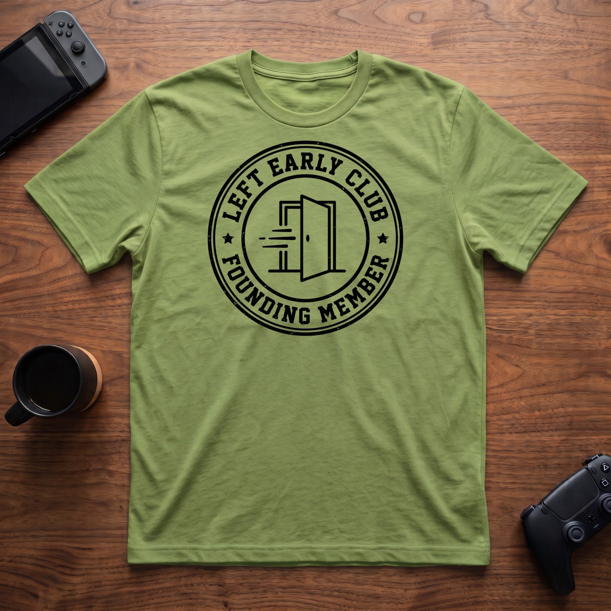 Left Early Club T-Shirt - Lime