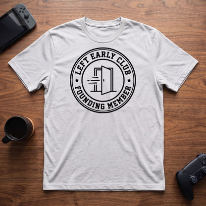 Left Early Club T-Shirt - White
