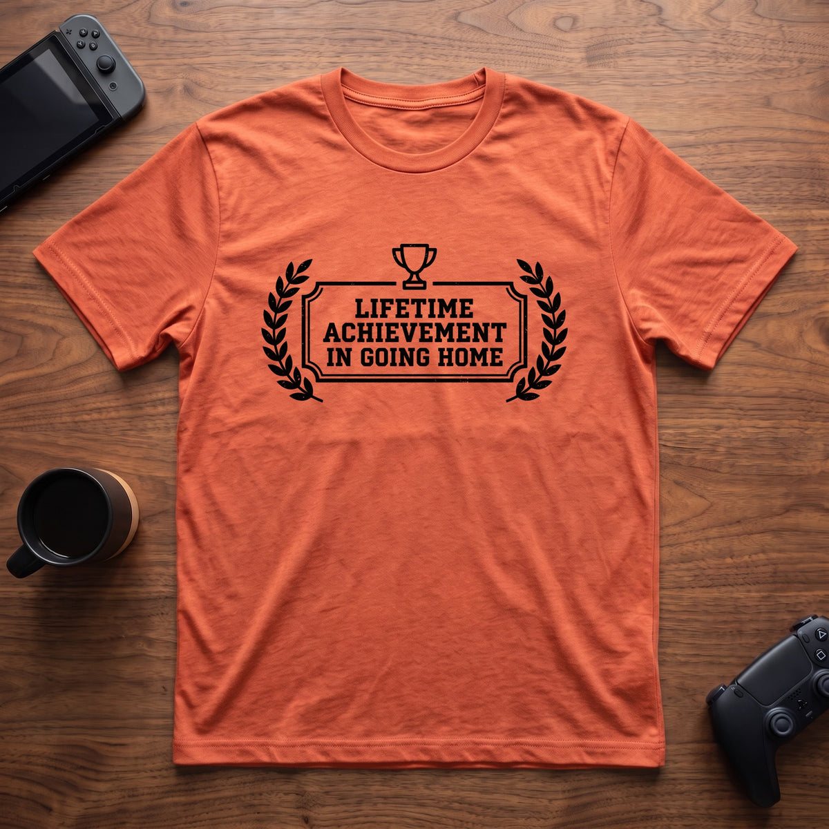 Lifetime Achievement T-Shirt - Heather Orange