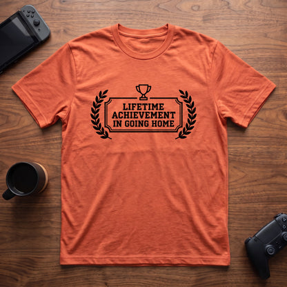 Lifetime Achievement T-Shirt - Heather Orange
