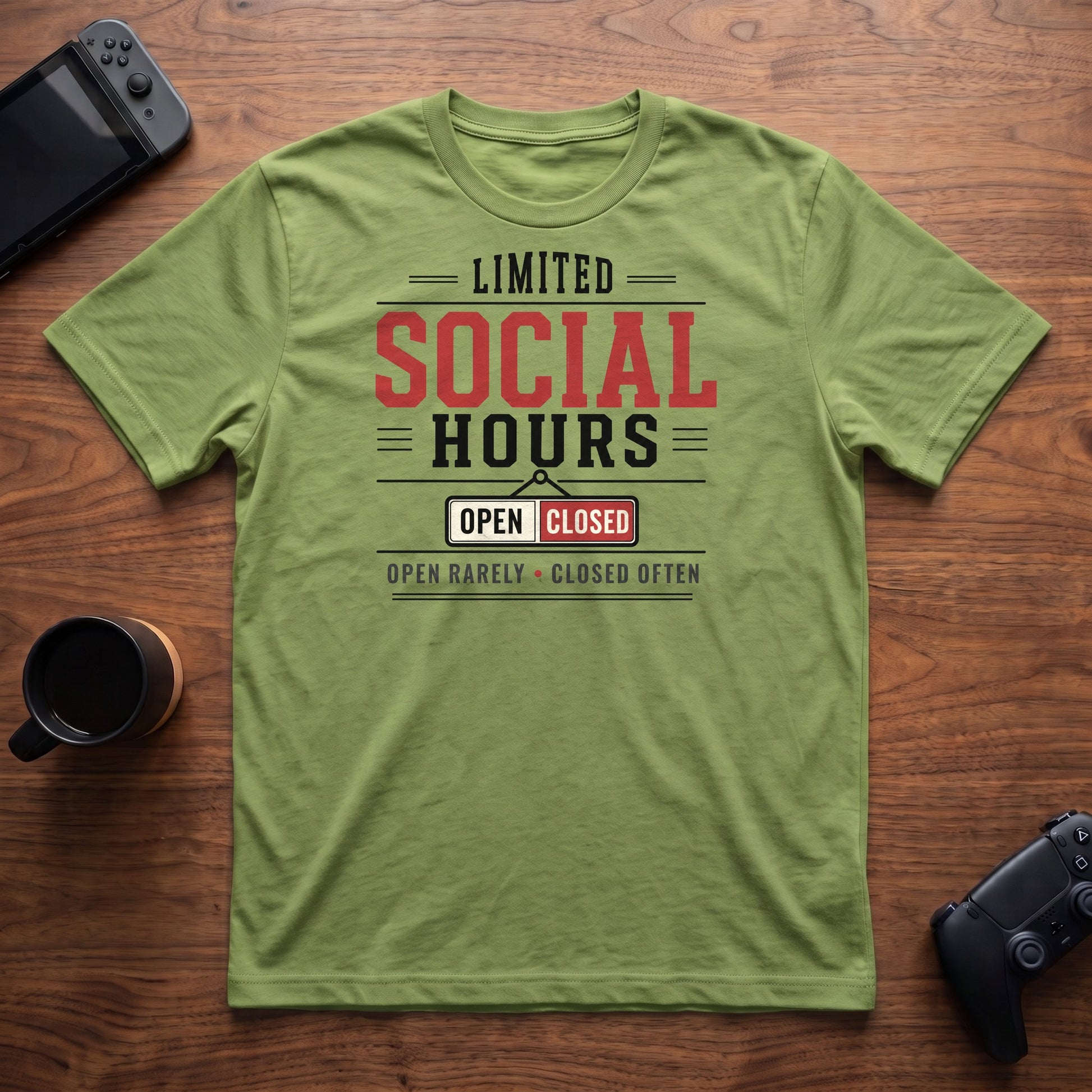 Limited Social Hours T-Shirt - Lime