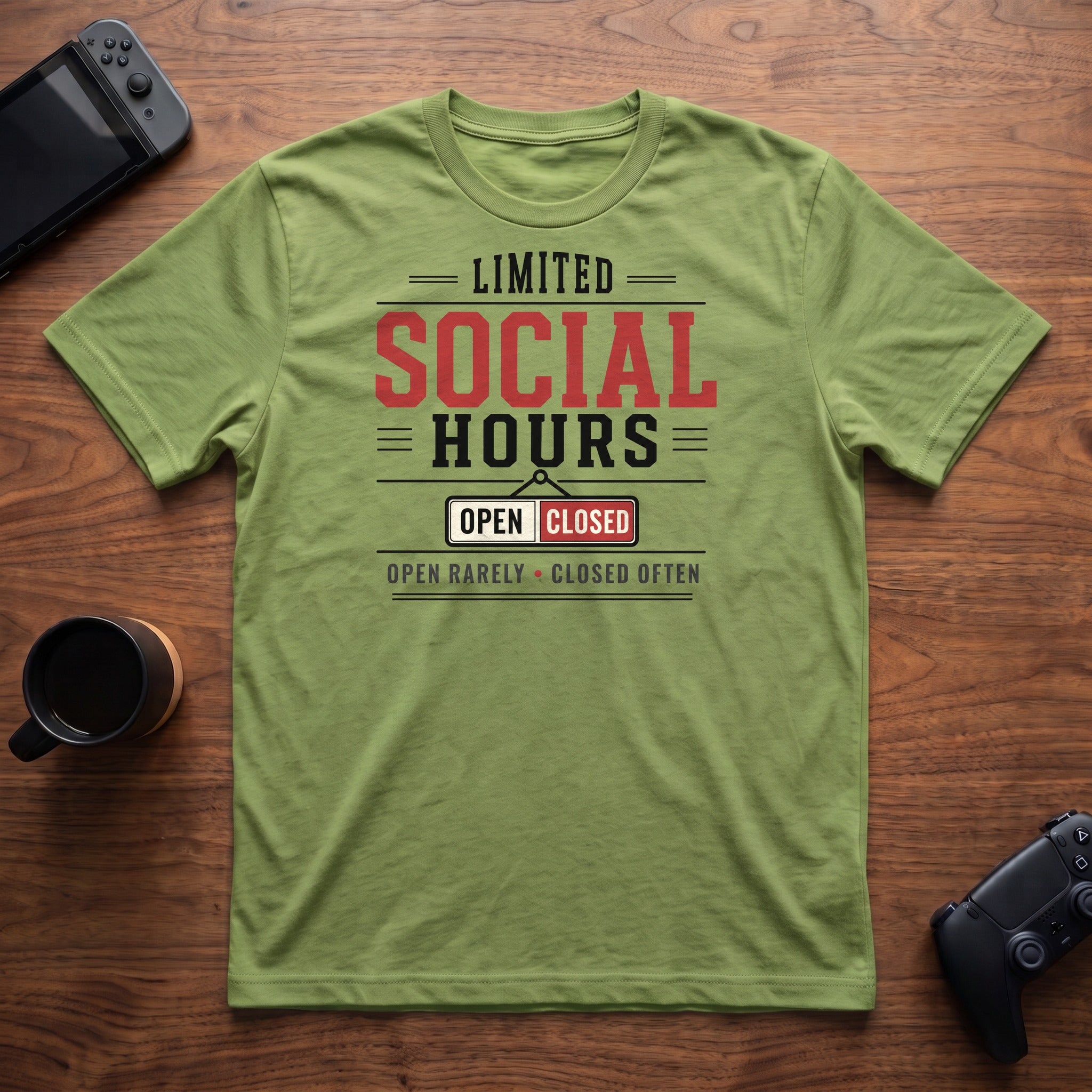 Limited Social Hours T-Shirt - Lime