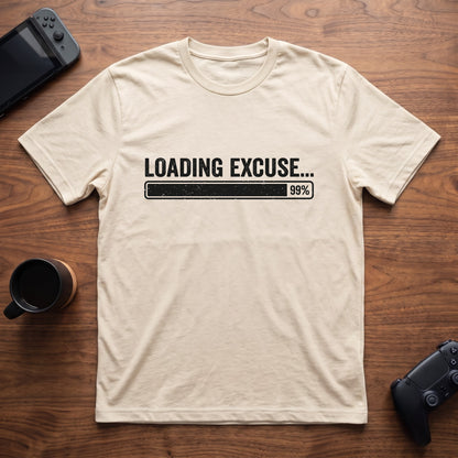 Loading Excuse... 99% T-Shirt - Natural