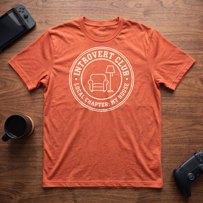 local-chapter-t-shirt - Heather Orange