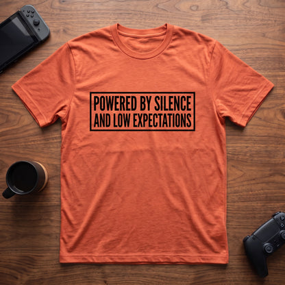 low-expectations-t-shirt - Heather Orange