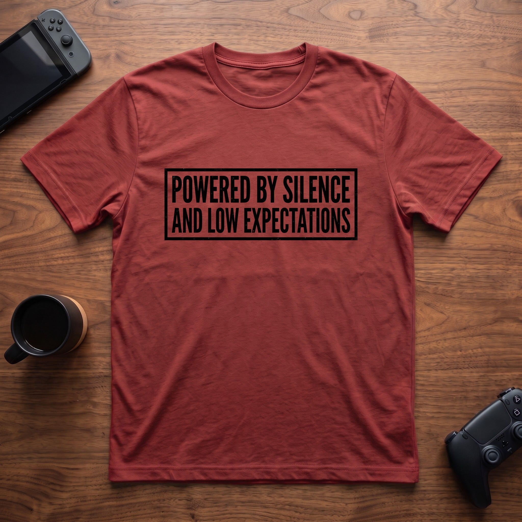 low-expectations-t-shirt - Red
