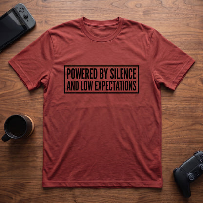 low-expectations-t-shirt - Red
