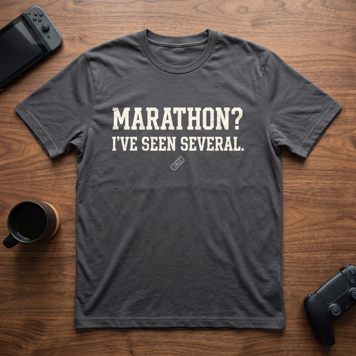 Marathon T-Shirt - Charcoal
