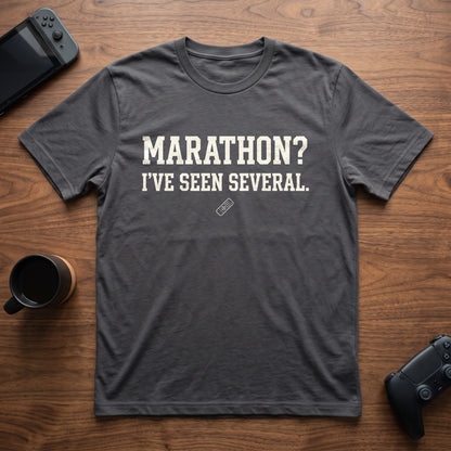 Marathon T-Shirt - Charcoal