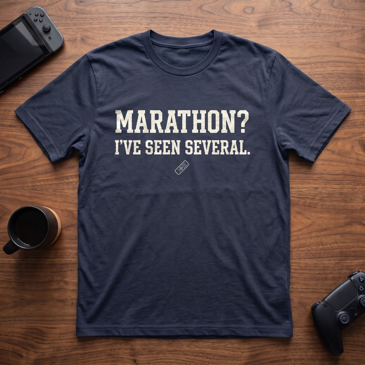 Marathon T-Shirt - Navy