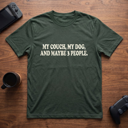 maybe-3-people-t-shirt - Forest Green