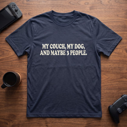 maybe-3-people-t-shirt - Navy