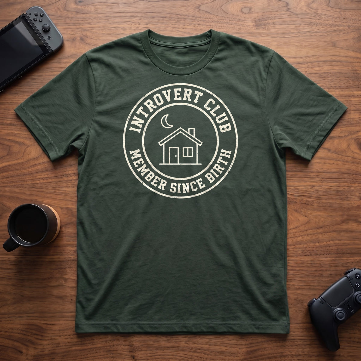 Member Since Birth T-Shirt - Forest Green