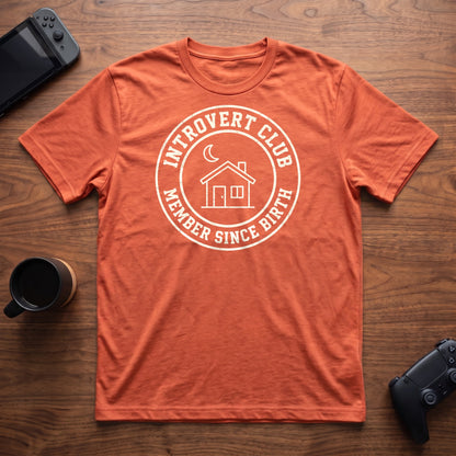 Member Since Birth T-Shirt - Heather Orange