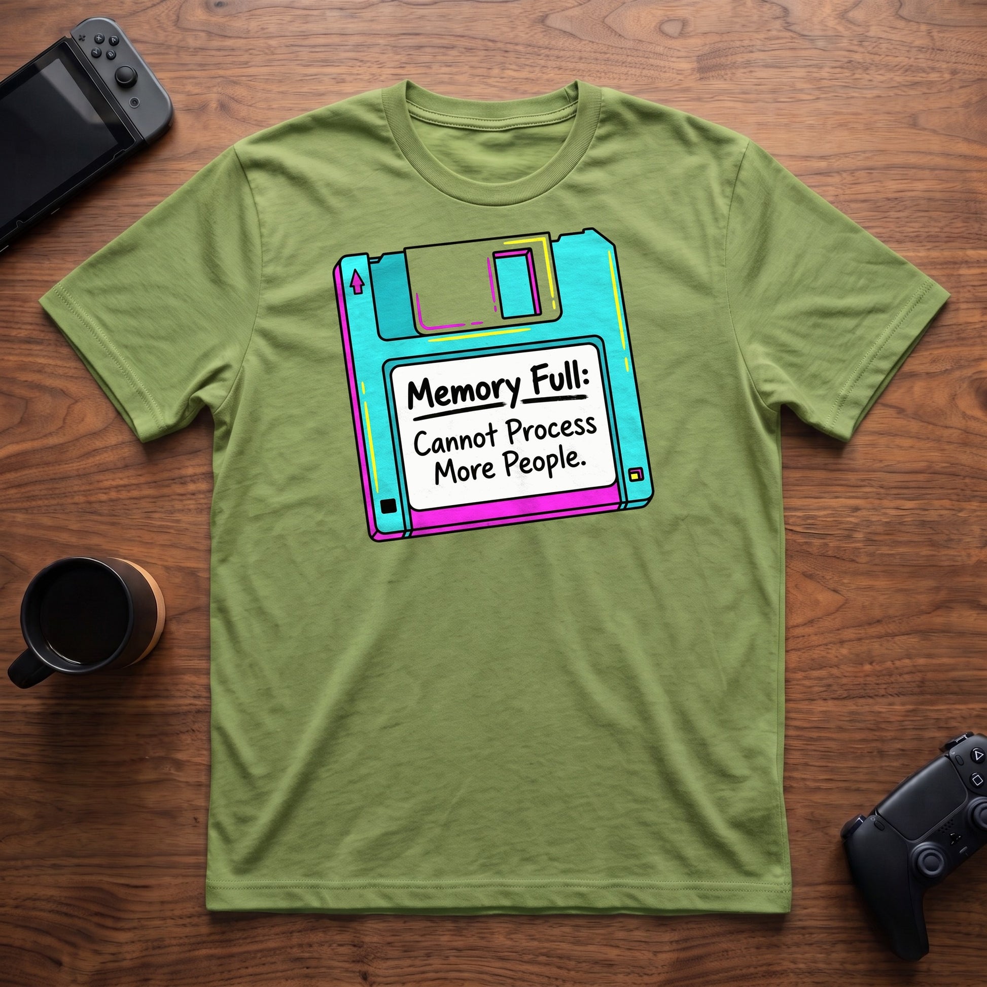 Memory Full T-Shirt - Lime