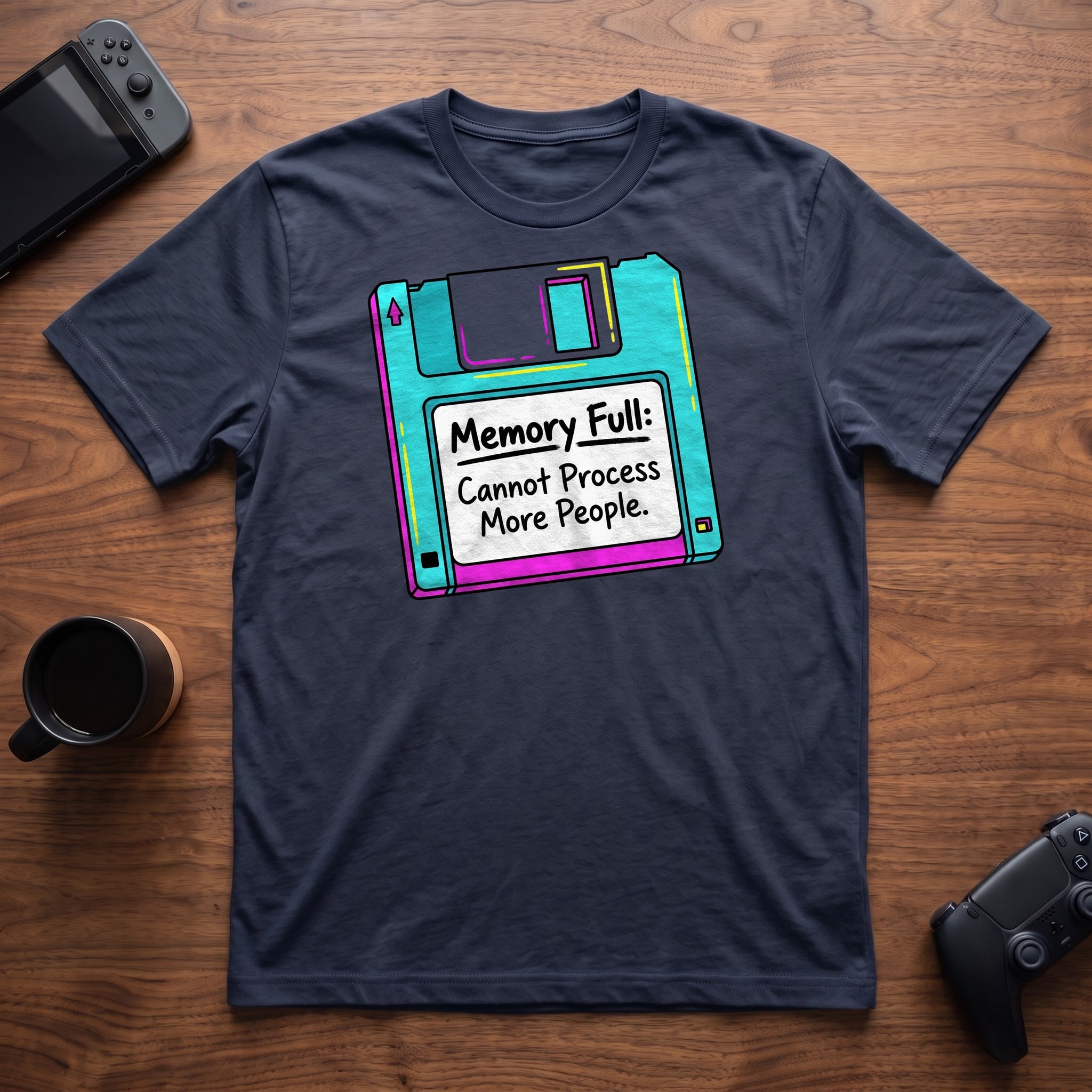 Memory Full T-Shirt - Navy