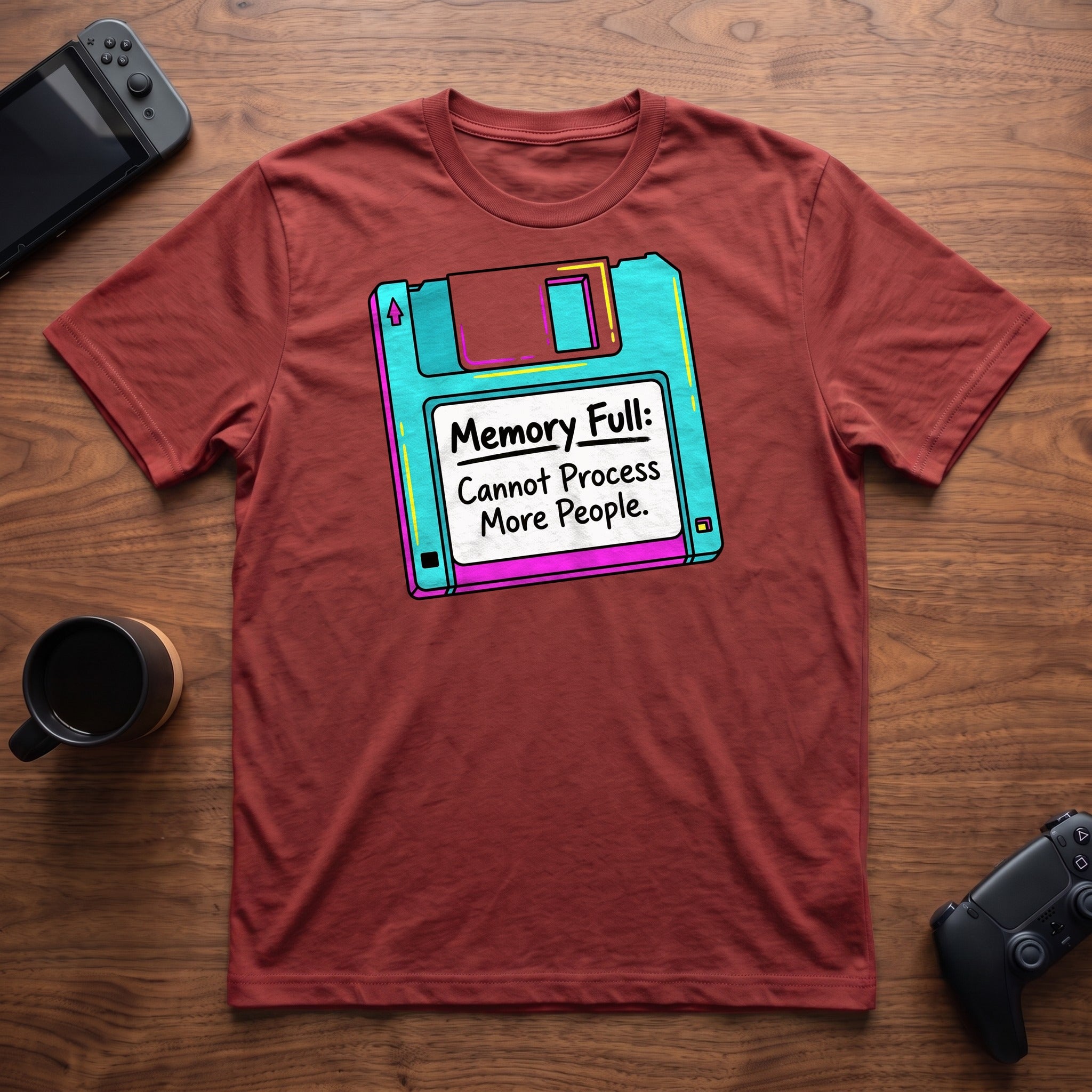 Memory Full T-Shirt - Red