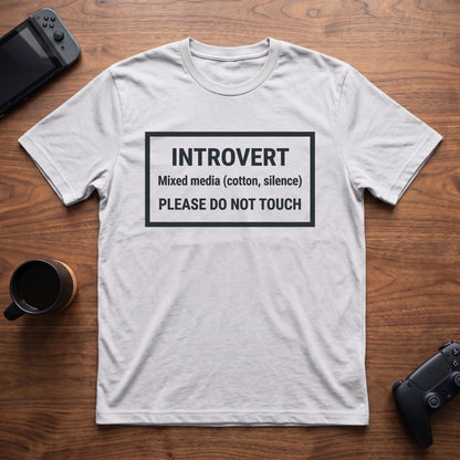 Museum Label T-Shirt - White
