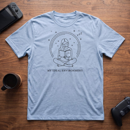 My Ideal Environment T-Shirt - Light Blue