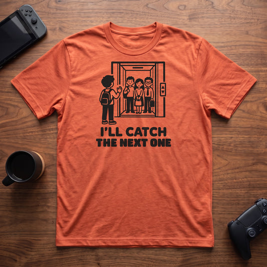 Next One T-Shirt - Heather Orange