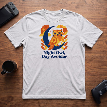 Night Owl T-Shirt - White