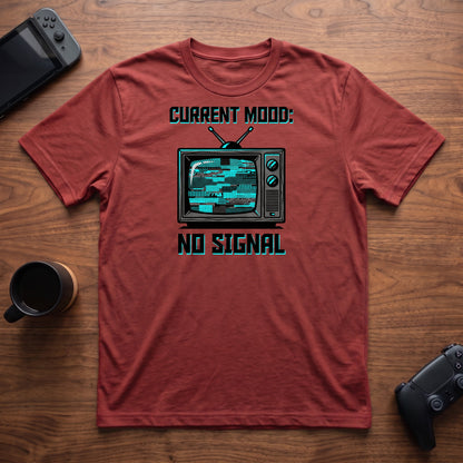 No Signal T-Shirt - Red