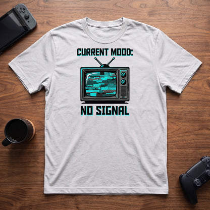 No Signal T-Shirt - White