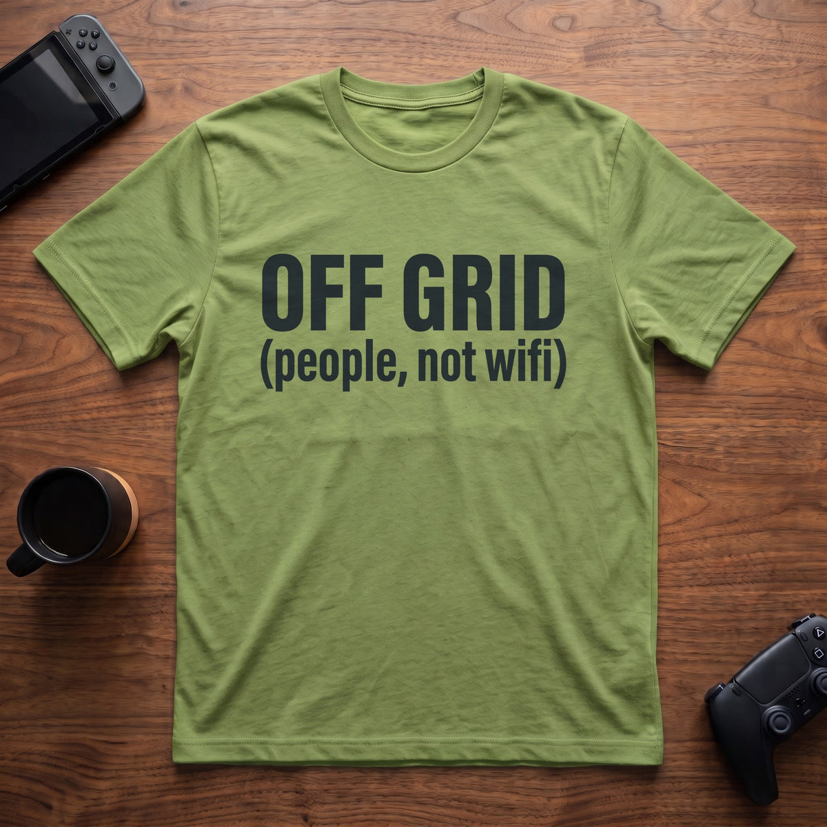 Off Grid T-Shirt - Lime
