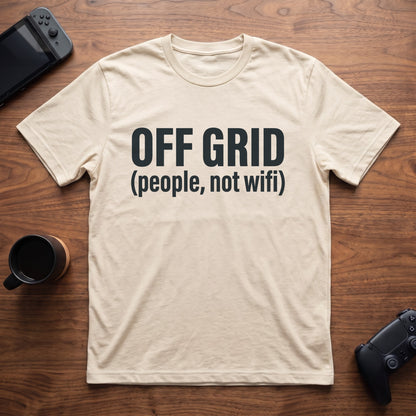 Off Grid T-Shirt - Natural