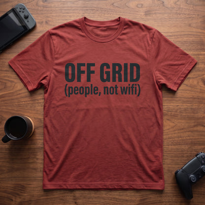 Off Grid T-Shirt - Red