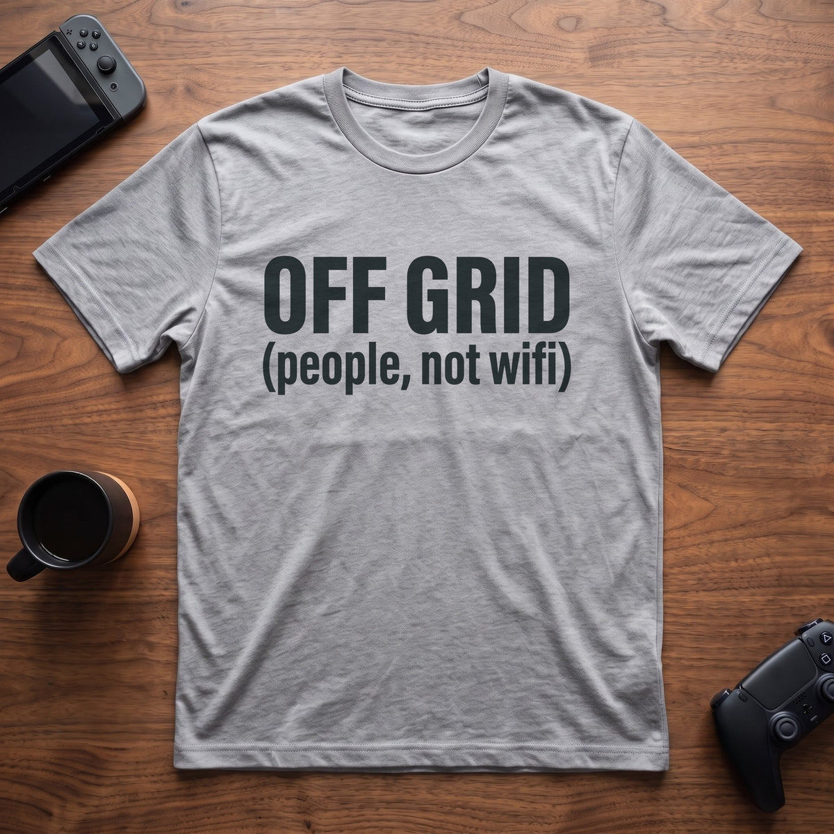 Off Grid T-Shirt - Sport Grey