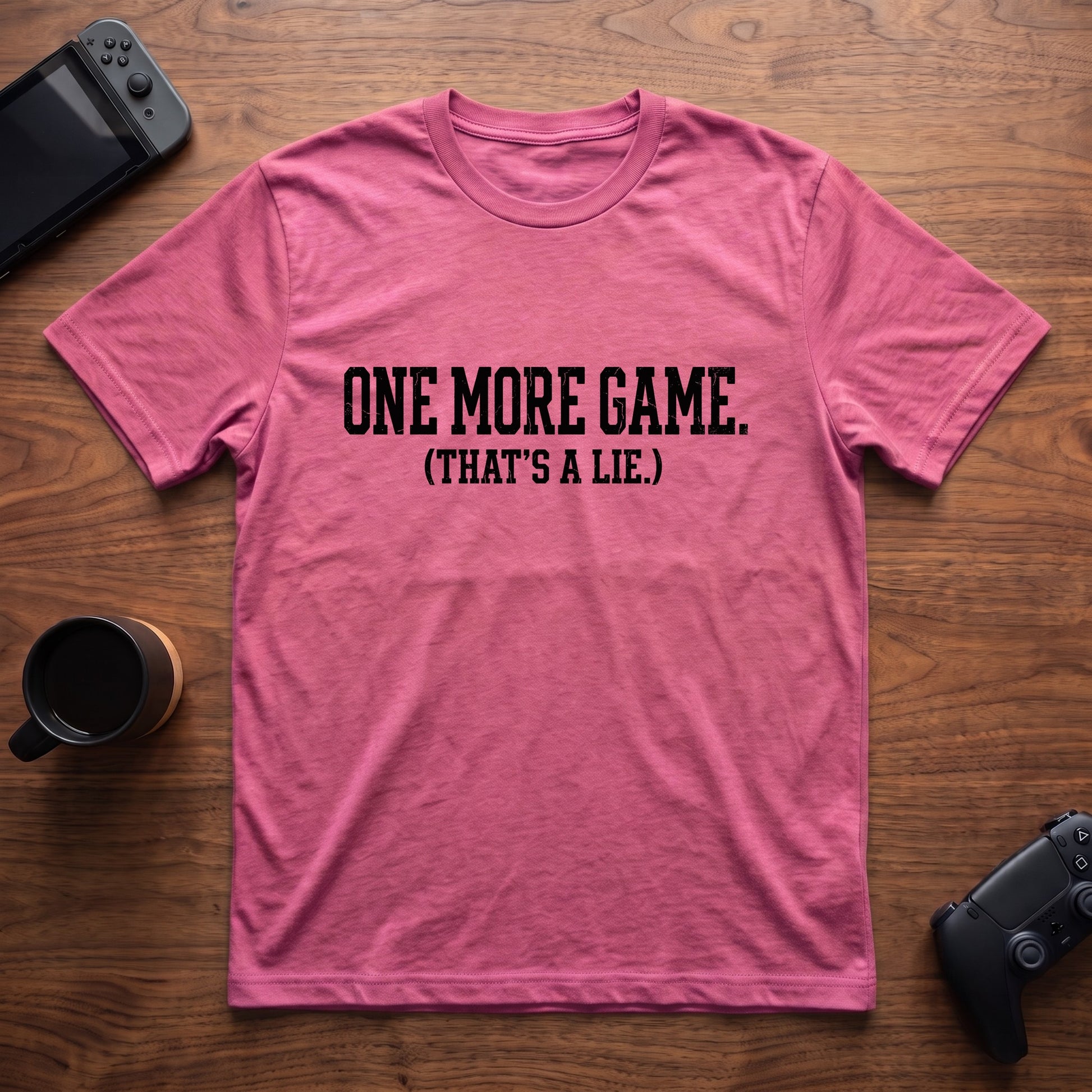 one-more-game-t-shirt - Heather Berry