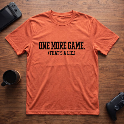 one-more-game-t-shirt - Heather Orange