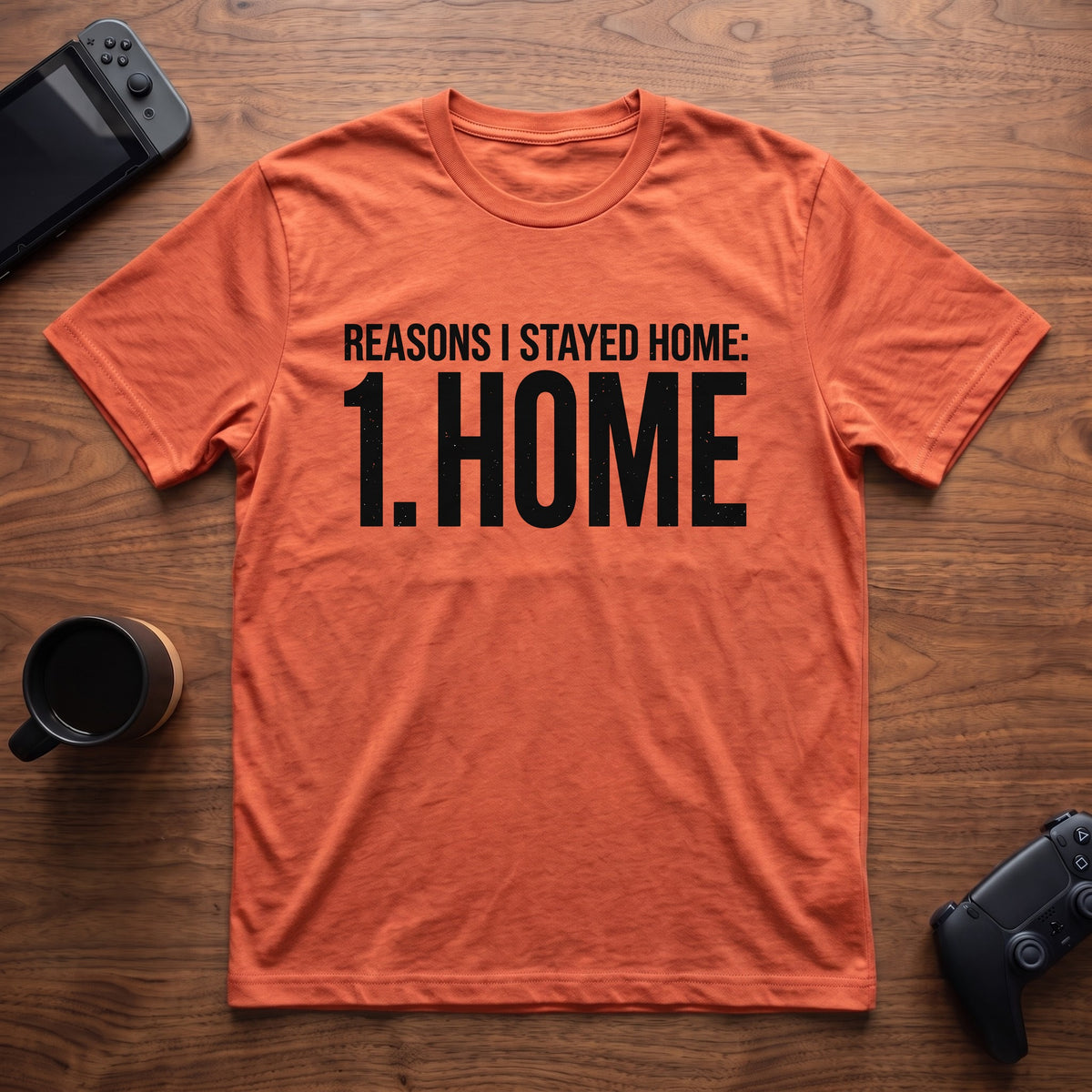 One Reason T-Shirt - Heather Orange