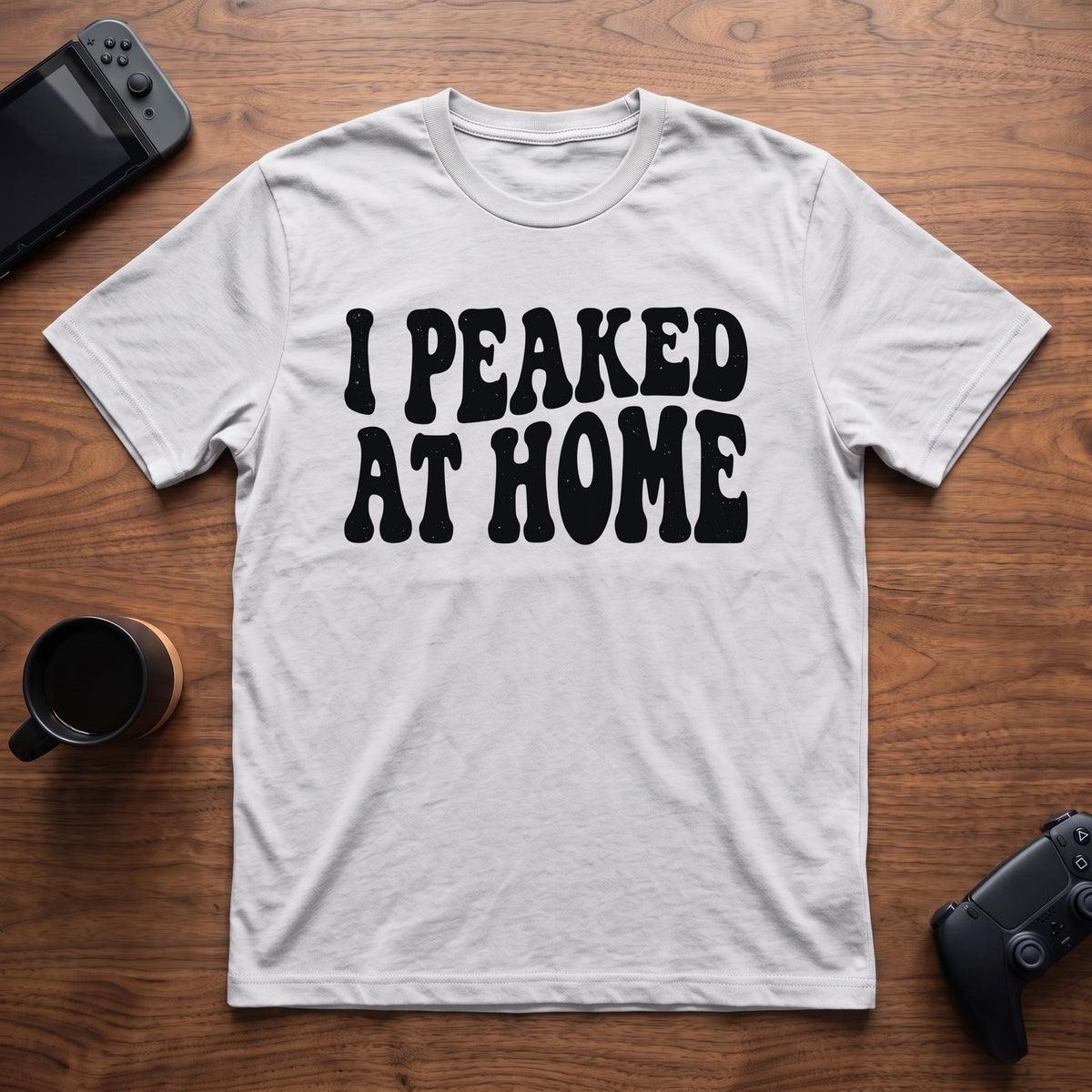 Peaked At Home T-Shirt - White