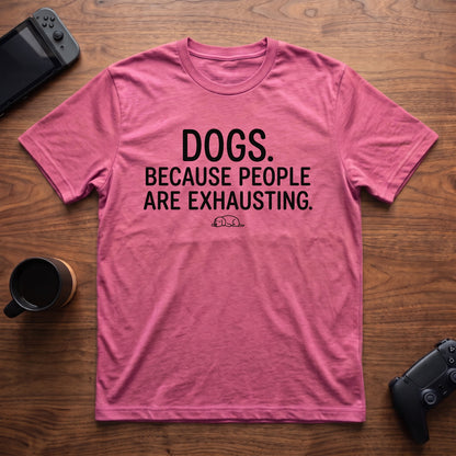 people-are-exhausting-t-shirt - Heather Berry